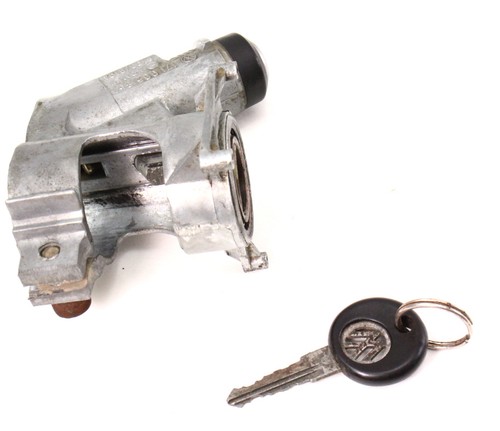 Ignition Housing / Key 75-88 VW Rabbit Jetta Golf MK1 MK2 Vanagon 171 905 851 - Picture 2 of 3