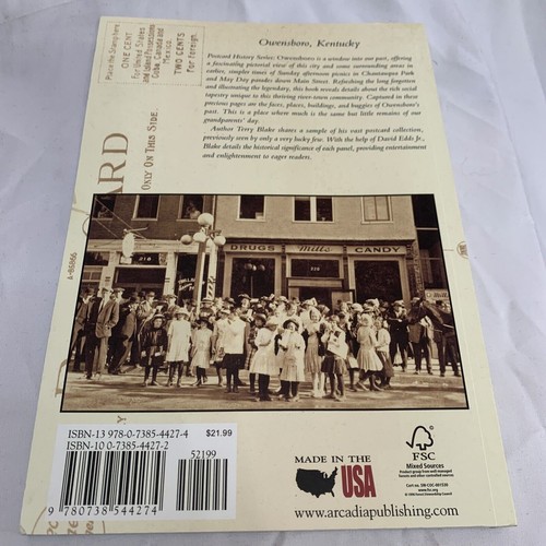 Owensboro KY Kentucky Postkarte Geschichte Serie Buch 2007 illustriertes Taschenbuch - Bild 9 von 9