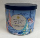 Bath & Body Works Sea Salt & Sails 3 Wick Scented Large Candle