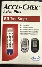 Roched Accu-Chek Aviva Plus Mail Order Blood Glucose Sugar Test Strips 50 04/26