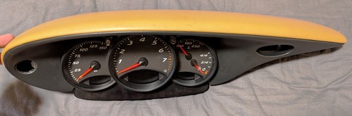 Porsche Boxster 986 Instrument Cluster Display Savanna beige leather - Bild 1 von 5