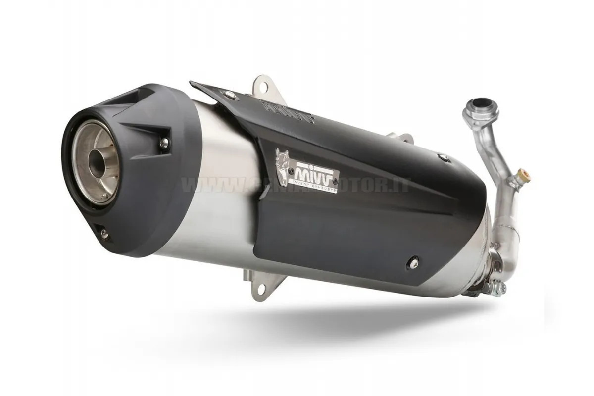 Mivv Complete Exhaust Urban Stainless Steel for Mbk Skycruiser 125 2006 > 2016