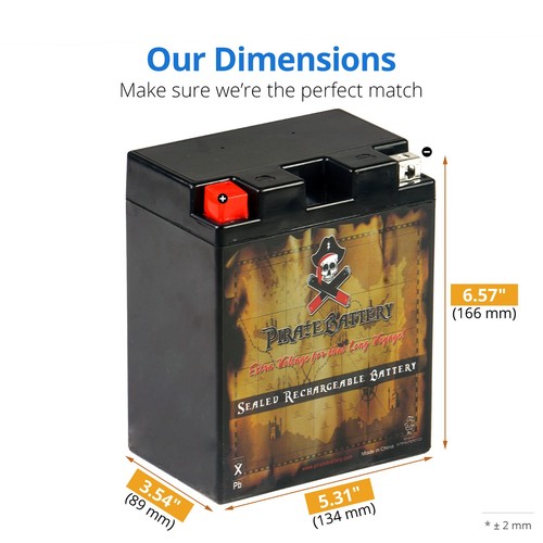 YTX14AH-BS High Performance Rechargeable All Terrain Vehicle (ATV) Battery - Picture 2 of 7