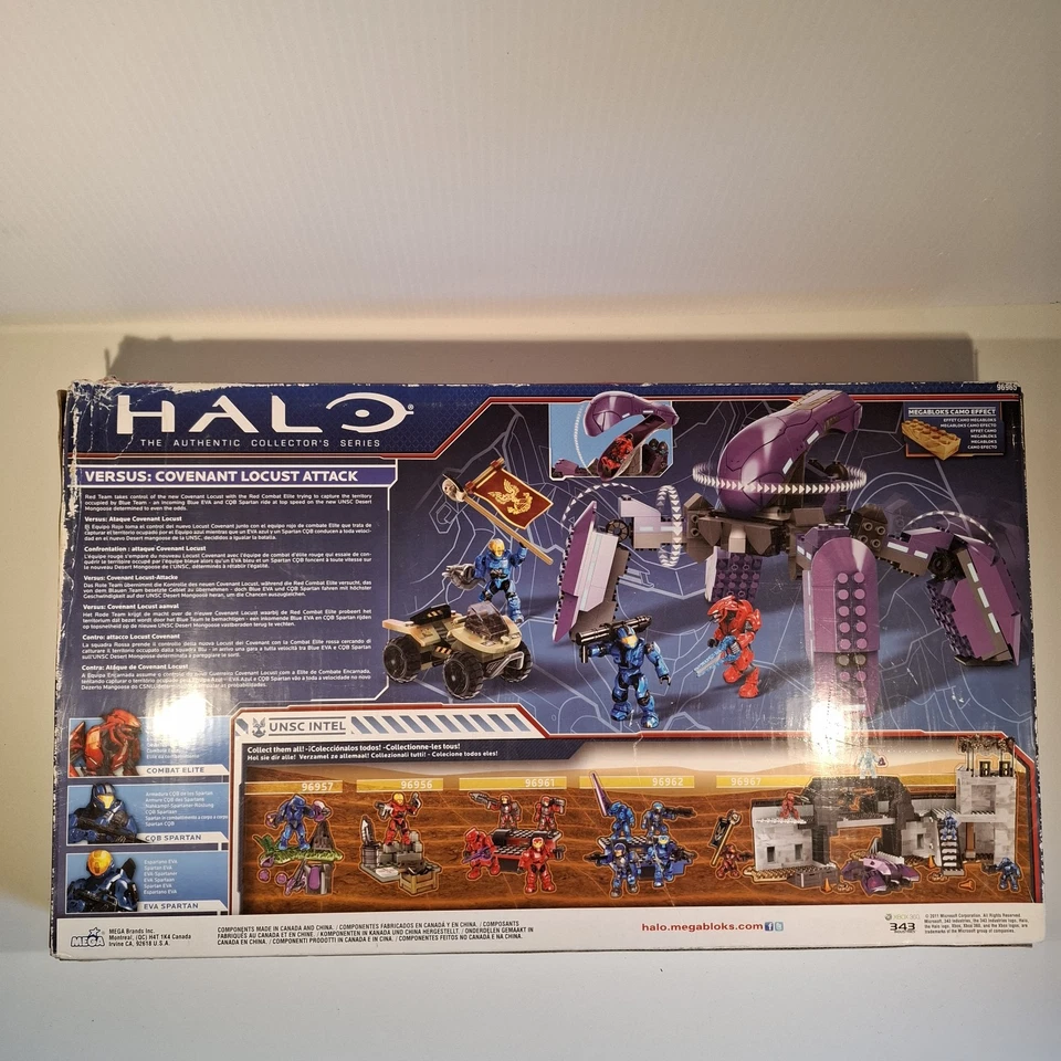 Mega Bloks Halo Versus Covenant Locust Attack Set #96965 BNIB see pics - Image 3 of 4