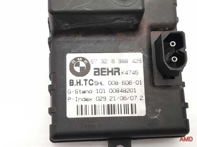 2008 BMW 535xi 535i 528i 528xi E60 E61 regulador de ventilador aquecedor HVAC 67326948422 - Imagem 3 de 3
