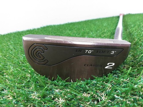 Rare Cleveland Classic 2 Brz 34 Inch L-Shaped Mallet Putter Bronze M2Ty - Picture 2 of 8