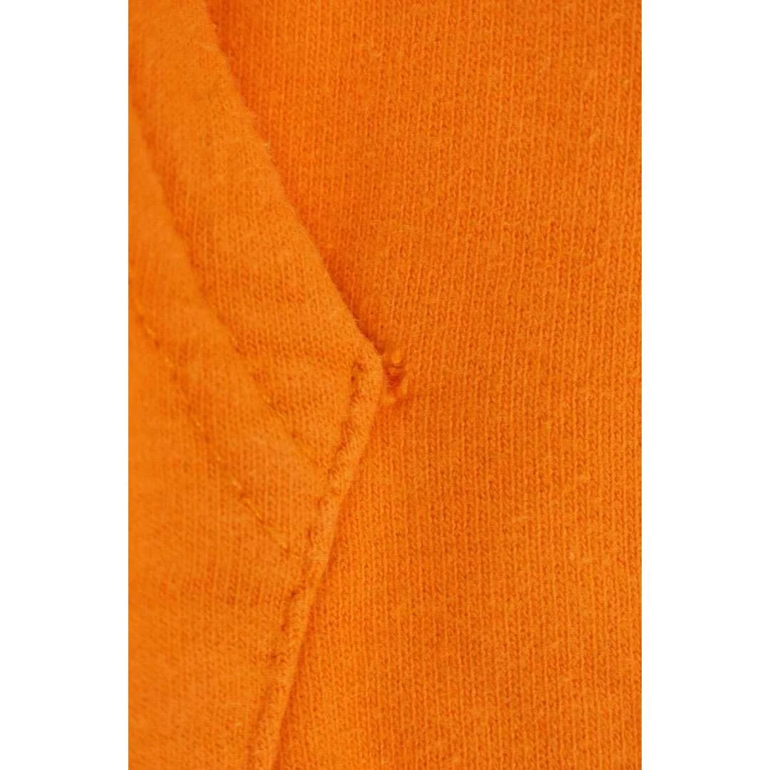 Maglione Chrome Hearts x Off white HD PLVR V OFF bianco logo stampa posteriore usat