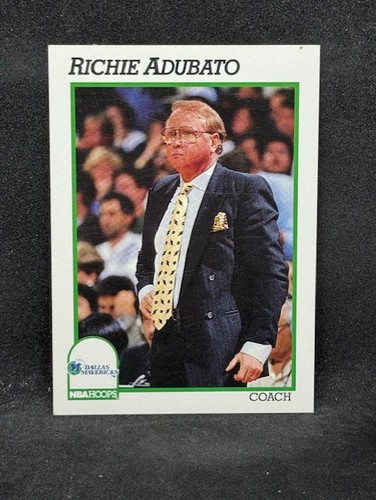 1991-92 Hoops #226 Richie Adubato - Picture 1 of 2