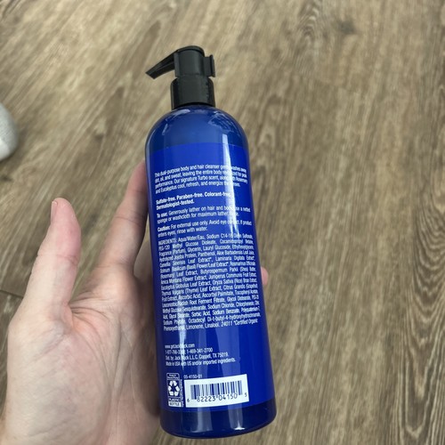 Jack Black Turbo Wash Detergente energizzante per capelli e corpo 16 oz - Foto 3 di 3