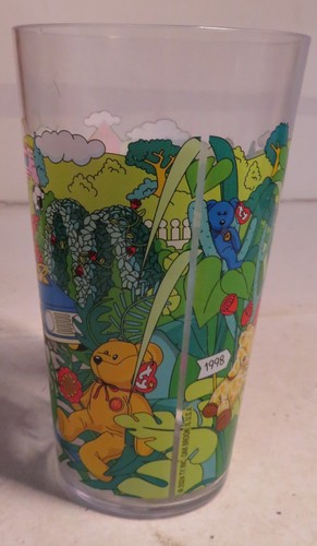 2024 McDonalds Ty Beanie Baby Collectors Cup Happy Meal Plastic Used Promo Drink - Picture 5 of 23