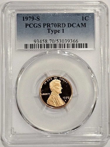 1979-S Lincoln Memorial Cent Proof — photo from another recent sale