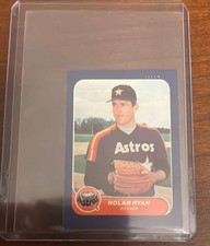 1986 Fleer Classic Miniatures #65 Nolan Ryan