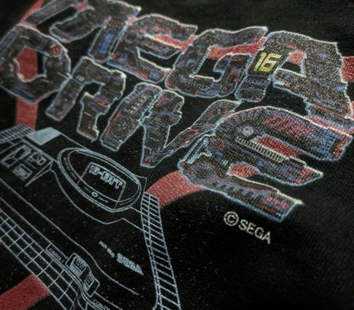 SEGA MEGADRIVE Heavyweight Parka Lsize Tops Vintage 1988 From JAPAN - Picture 3 of 8