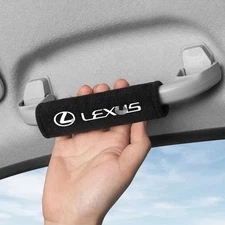 4X suitable for LEXUS Car Roof Handle Armrest Protective Accessories black/red