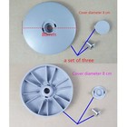 Für Panasonic XQG60-V62NW V62GS XQG52-V52NDW Waschmaschine Inneres Fass Cover