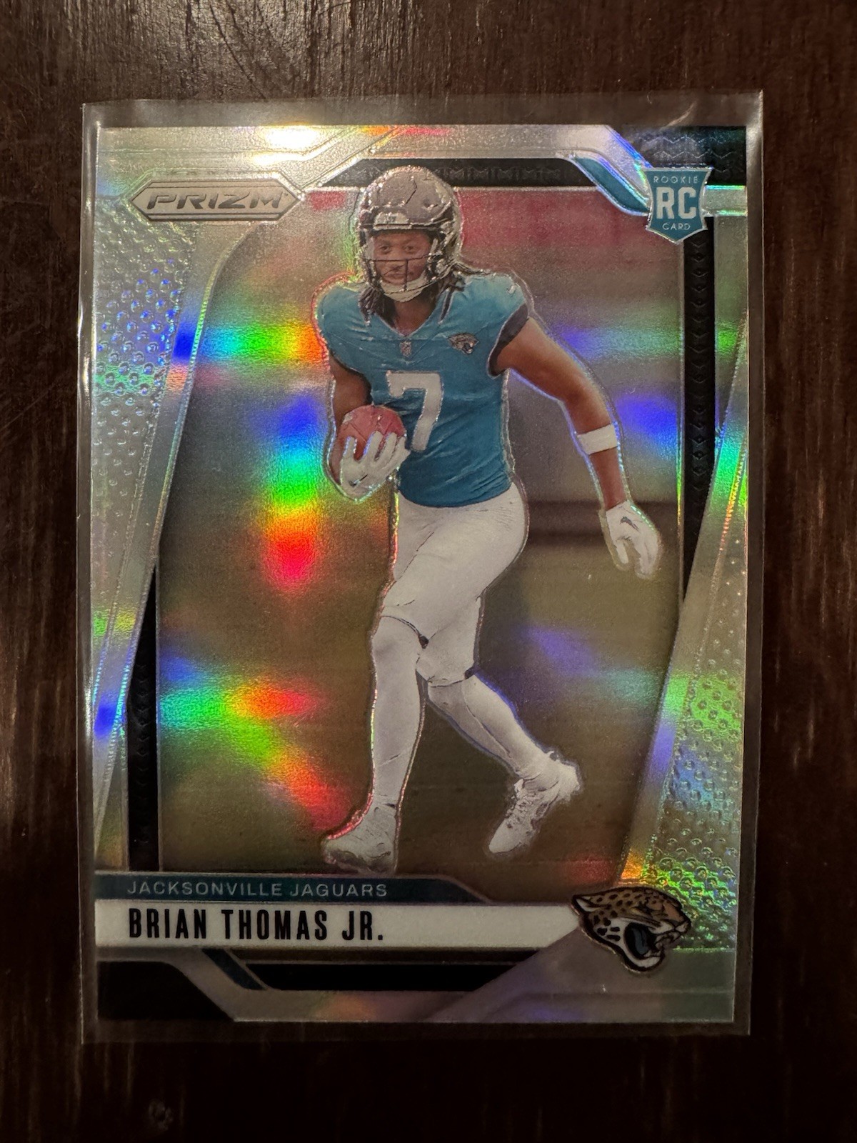 2024 Panini Prizm - Rookies Brian Thomas Jr. #314 Silver Prizm (RC)