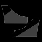 Rear Door Panel Paint Protection Film Scratch Shield Fit For Tesla Model 3 jk