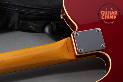 2004 Fender '62 Reissue Telecaster Custom Japan TL62B-TX Candy Apple Red | Origi - Picture 10 of 20