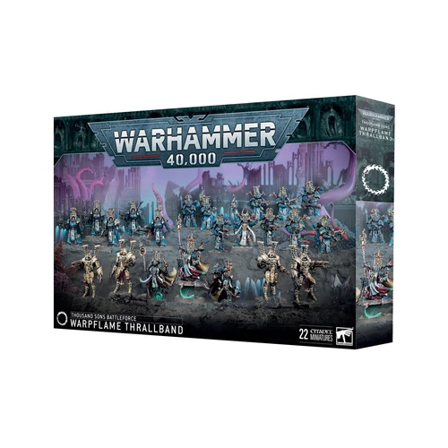 W/H 40K Thousand Sons Battleforce: Warpflame Thrallband - Excl Sekhetar Robots