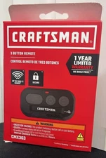 NIB Brand New Craftsman 3 Button Visor Garage Door Opener Remote CMX363