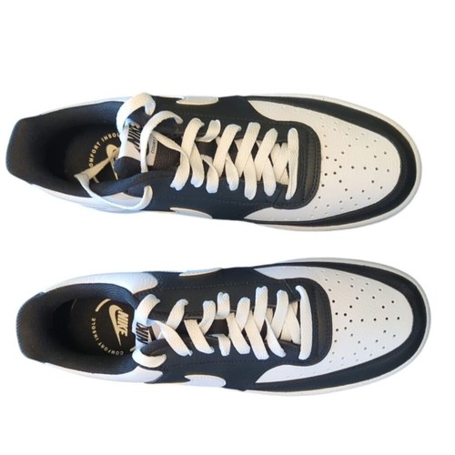 Herren Nike Court Vision Größe 9 Stil #HM9862-001 schwarz/weiß NEU mit Karton - Bild 3 von 11