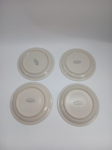 (Set Of 4) Spring Collection Stoneware 6.25" Saucer Plates Stoneybrook Vintage - Picture 7 of 8