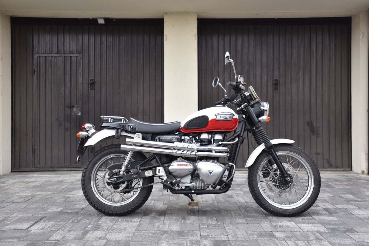 MassMoto Exhaust Full System 2in2 McQueen Polished Triumph