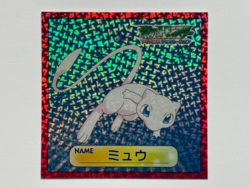 mew sticker top pokemon Advanced Generation Nintendo
