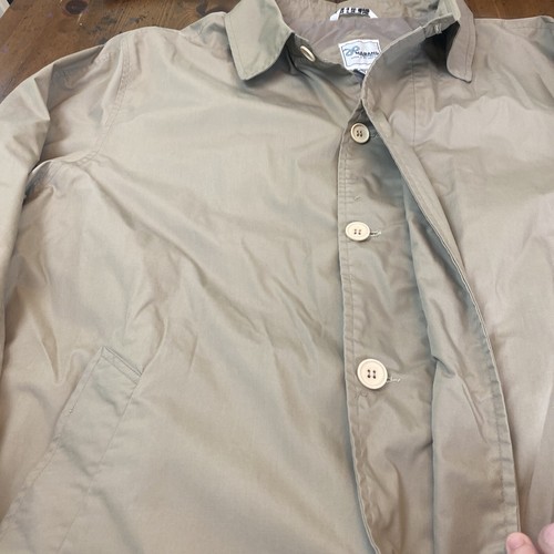 Vintage Haband Trench Rain Coat #201, Long Jacket Men's XL, Sri Lanka, Poly/Cott - Picture 7 of 15