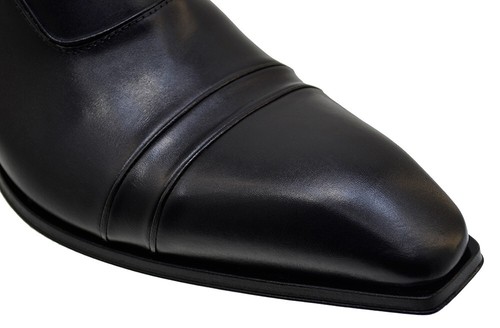 Men's Italian Dress Boots Jo Ghost 3239 Black Leather size 41 - Picture 6 of 7