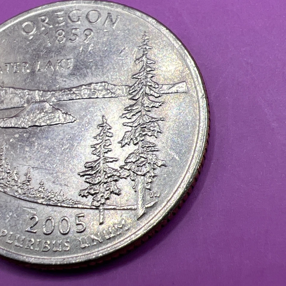 2005 Oregon Quarter 1859 Crater Lake P - Image 3 of 4