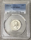 1953-D Washington Quarter PCGS MS65