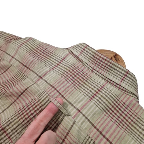 Camisa Barbour Para Hombre 2XL XXL Cuadros Manga Larga De Colección Hecha en Portugal - Imagen 14 de 21
