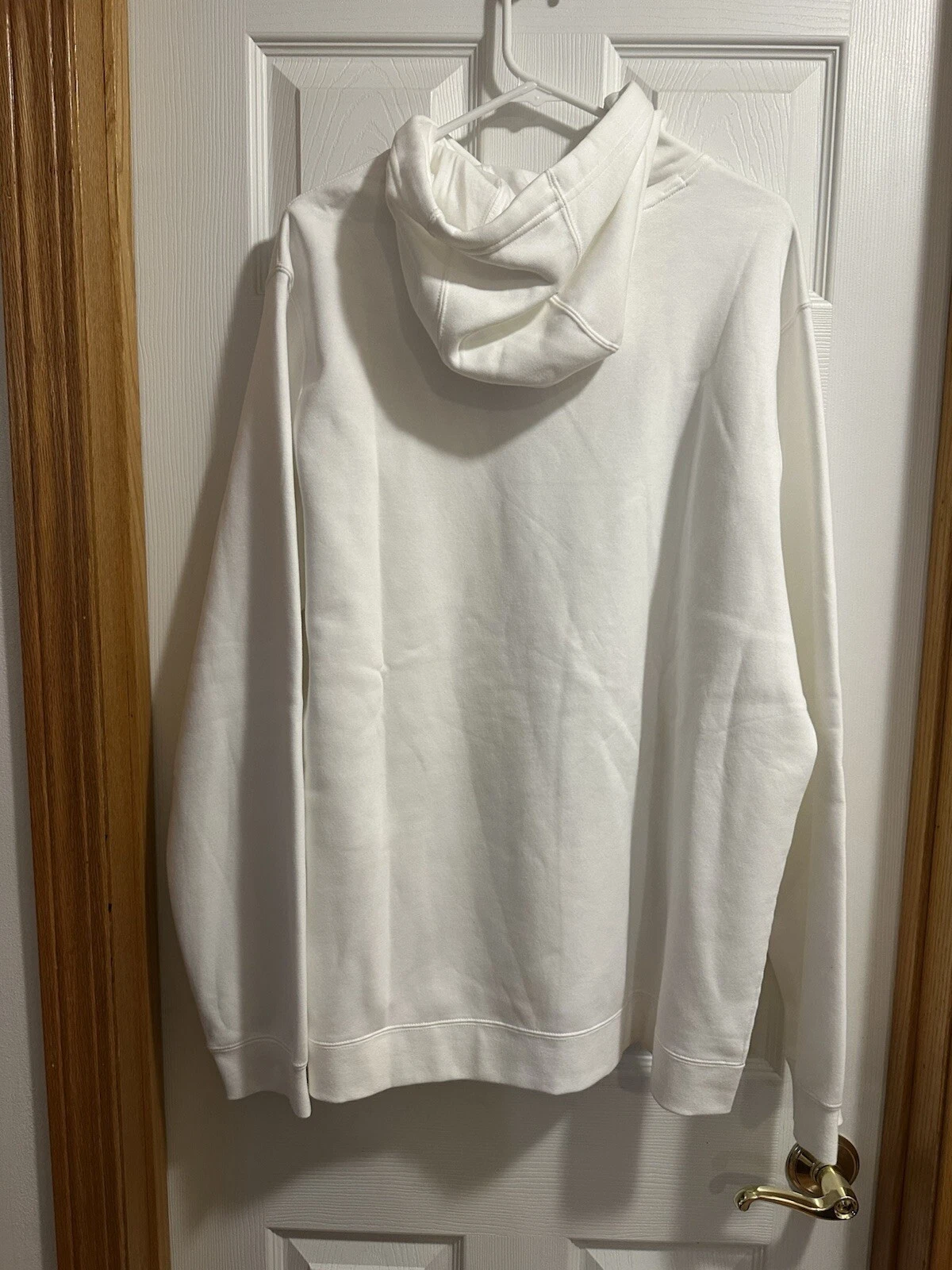 Felpa con cappuccio pullover Nike Coach Prime Deion Sanders 2.0 bianca nuova con etichetta taglia XL