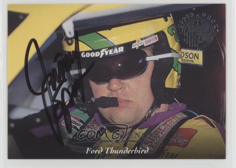 1996 Upper Deck Road to the Cup Auto Jimmy Spencer #H24 Auto