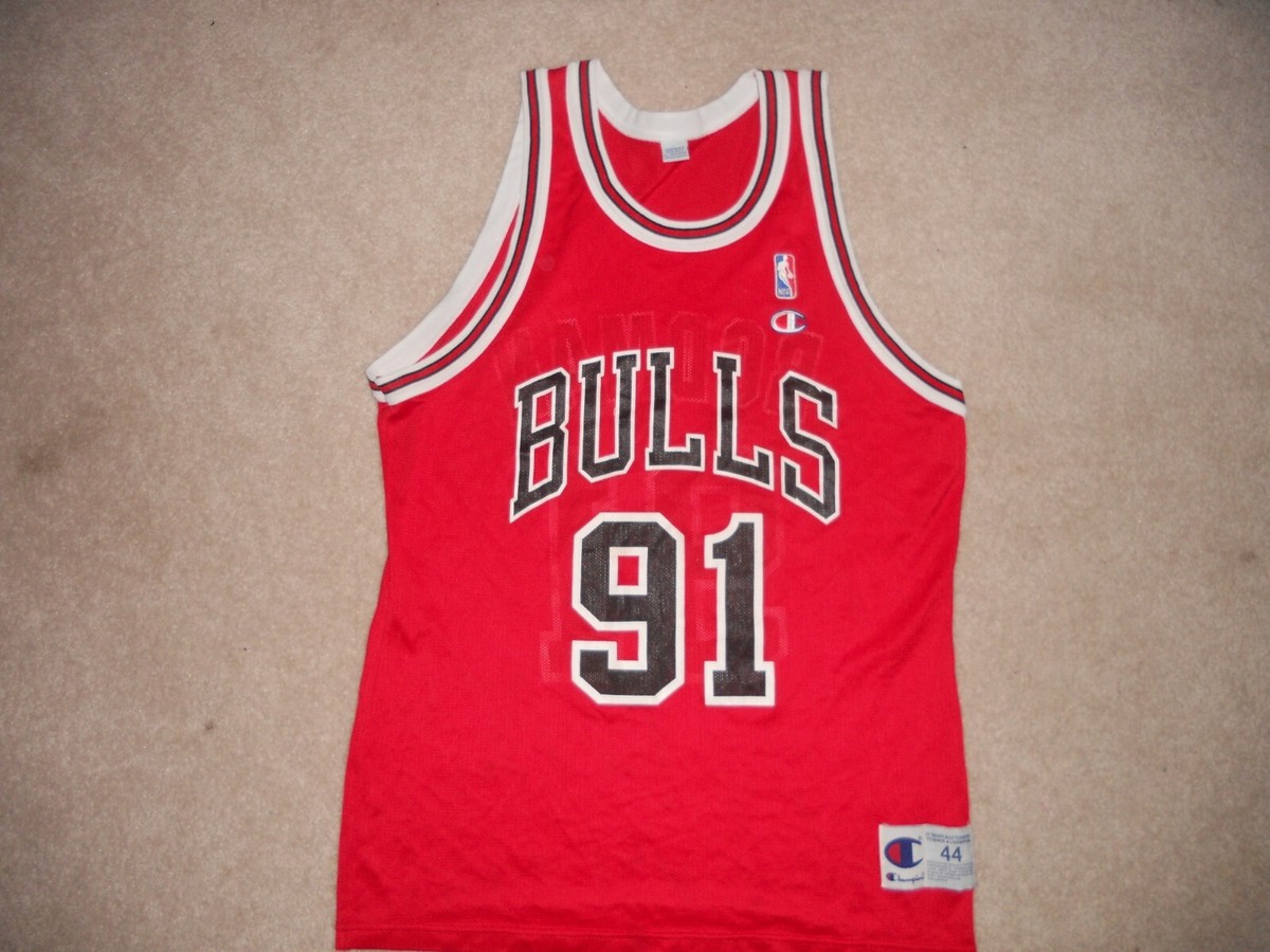 Chicago Bulls NBA Basketball Jersey Dennis Rodman #91