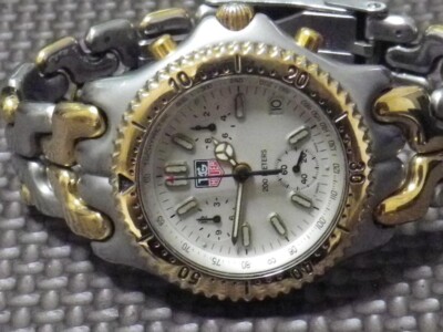 タグホイヤーS35.006M 楽天市場】【TAG HEUER】タグホイヤー セル デイト クロノグラフ