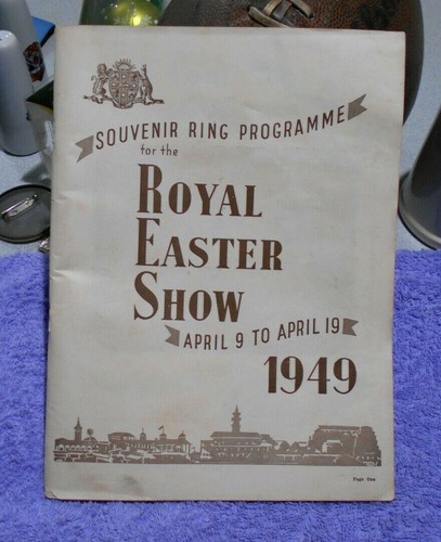 #T309. 1949 SYDNEY ROYAL EASTER SHOW SHOWGUIDE MAGAZINE & SATURDAY PROGRAM - Picture 2 of 7