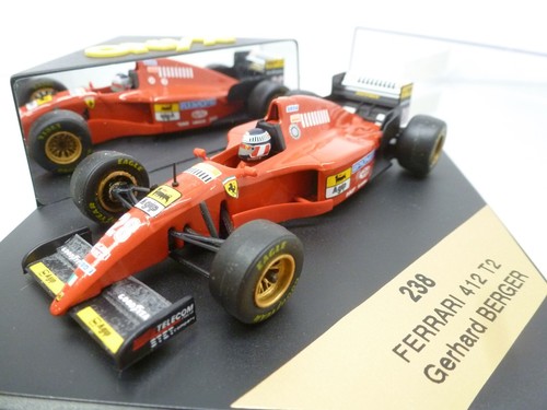 ONYX 238 FERRARI F1 412 TR #28 GERHARD BERGER - RED 1:43 - GOOD IN SHOWCASE - Imagen 3 de 7