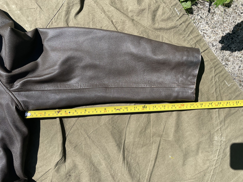 WESTED LEATHER CO INDIANA JONES LEATHER JACKET SIZE 48 - Picture 12 of 16