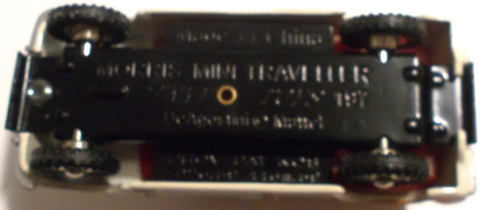 MINI MORRIS TRAVELLER 1/43 DINKI TOYS/DeA MATTEL NO POLITOYS, CORGI, MEBETOYS, - Immagine 4 di 4