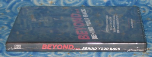 New Sealed Beyond Behind Your Back Audio CD Bradley Hartmann Large Case - Picture 3 of 3