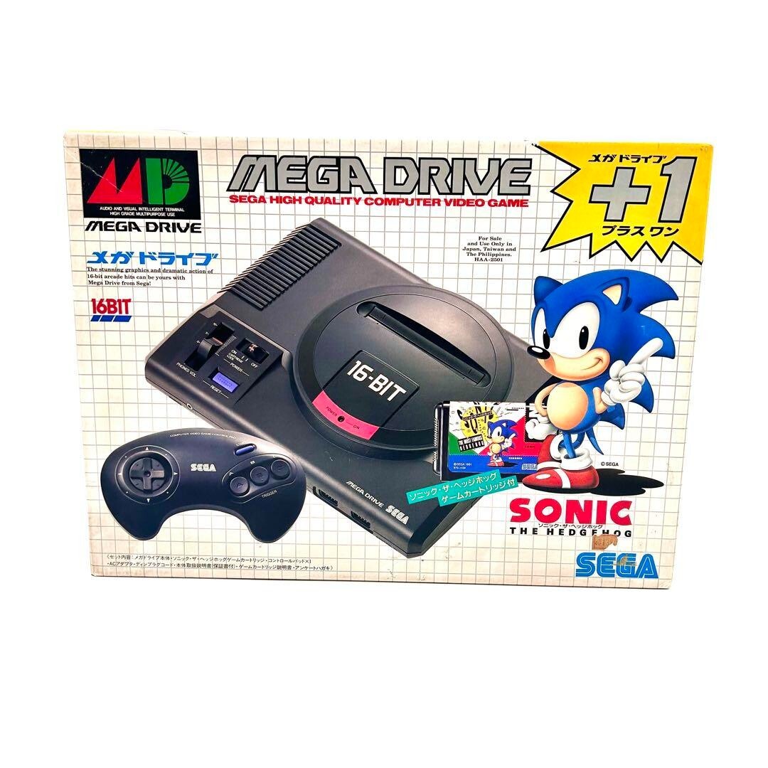 Limited edition SEGA MEGA DRIVE +1 Mega Drive HAA-250 Limited edition SEGA MEGA DRIVE +1 Mega Drive HAA-250