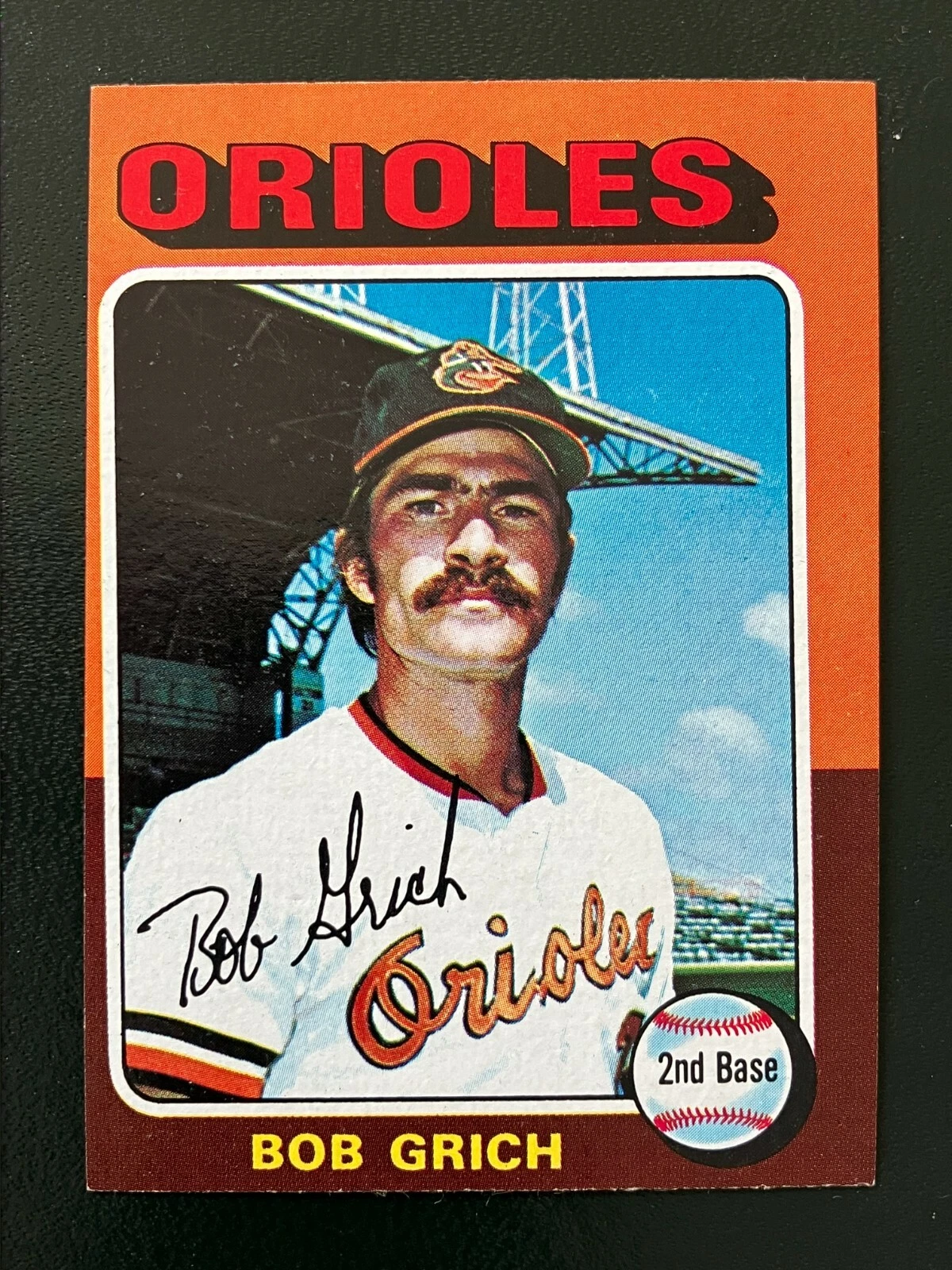 1975 TOPPS MINI HIGH-GRADE SET BREAK - BOB GRICH - CARD #225 - ORIOLES - NM