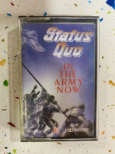 STATUS QUO IN THE ARMY NOW ROLLIN´ HOME CALLING OVERDOSE CINTA CASSETTE TAPE MC