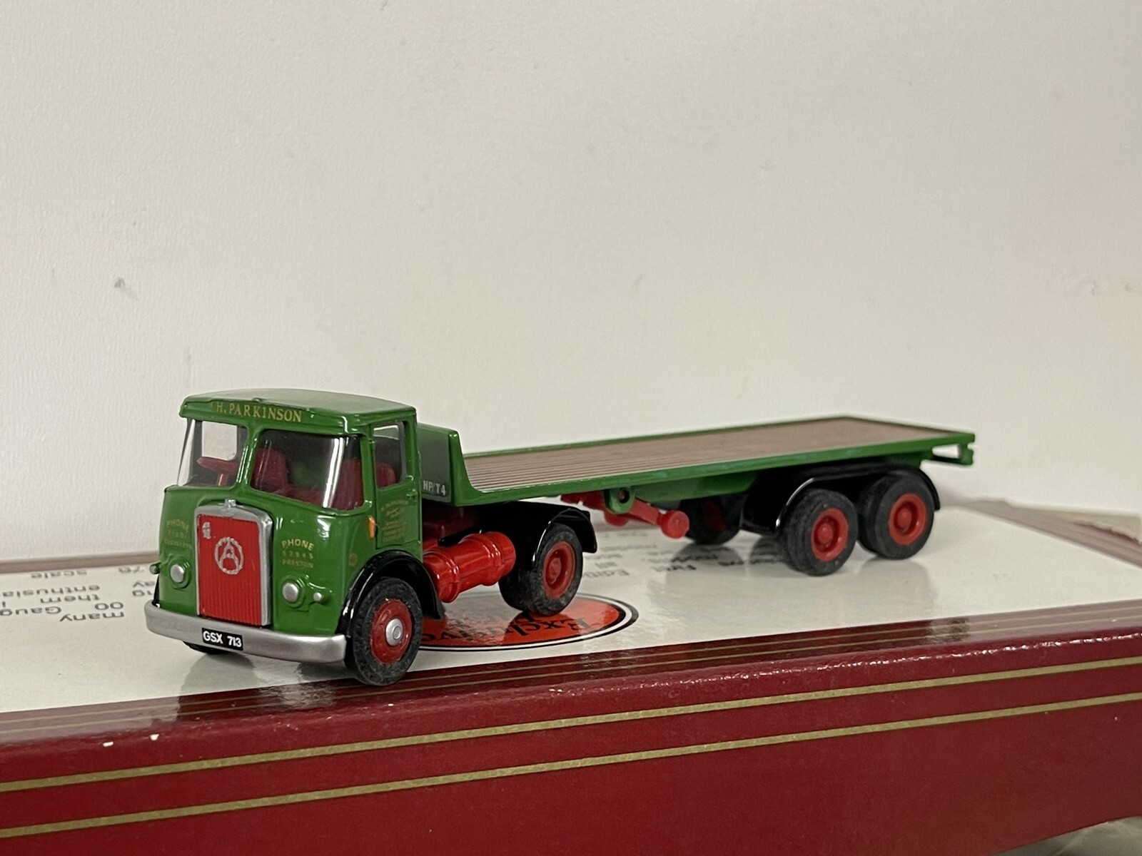 EFE COMMERCIALS 19303 ATKINSON ARTIC FLATBED PARKINSON 1/76 OO GAUGE