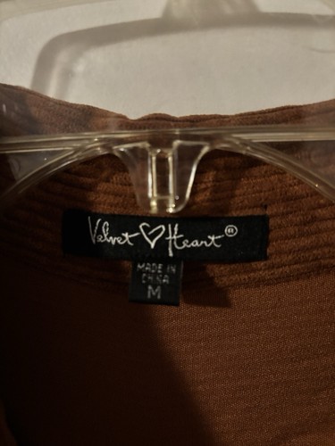 rusty Orange Button Up - Picture 3 of 3