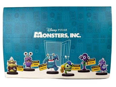 Monsters, Inc. MEA-039 Mini-Figure Set of 6 Beast Kingdom Mini Egg Attack Pixar