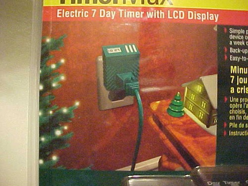 Stanley TimerMax Electric 7 Day Indoor Timer with LCD Display NEW FACTORY SEALED - Picture 6 of 6