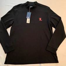 Louisville Cardinals UL Shirt Mens Small Cutter & Buck Black Long Sleeve New NWT
